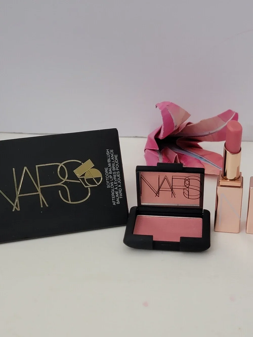 Nars Softcore 5027 Afterglow Lip Balm/Blush Orgasm